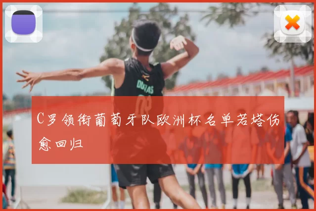 C罗领衔葡萄牙队欧洲杯名单若塔伤愈回归