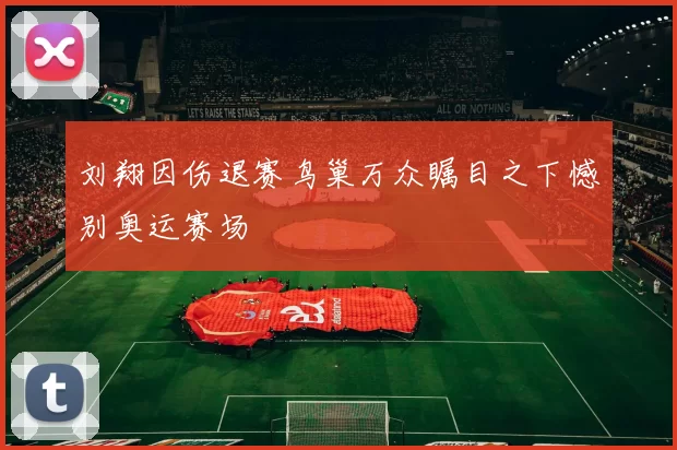 刘翔因伤退赛鸟巢万众瞩目之下憾别奥运赛场
